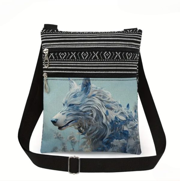 Wolf Themed Sling Bag