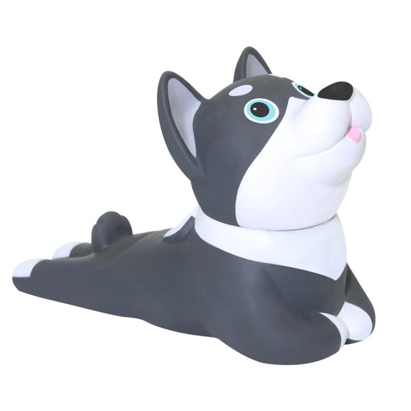 Dog Phone and Tablet Holder (White & Black) DCH1