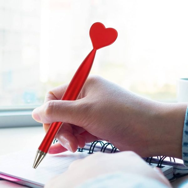 Heart Shaped Ballpoint Pen (Red) - Image 2