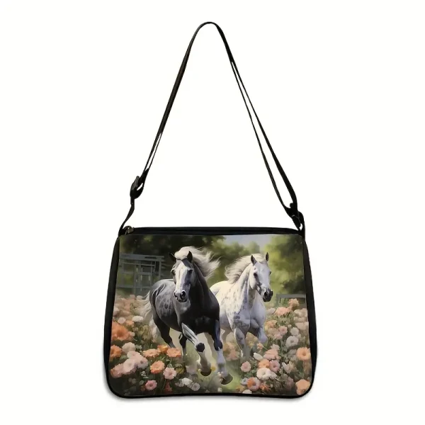 Horse Gray Shoulder Bag (HSB4)