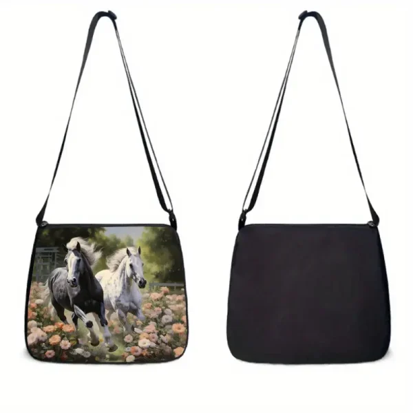 Horse Gray Shoulder Bag (HSB4) - Image 2