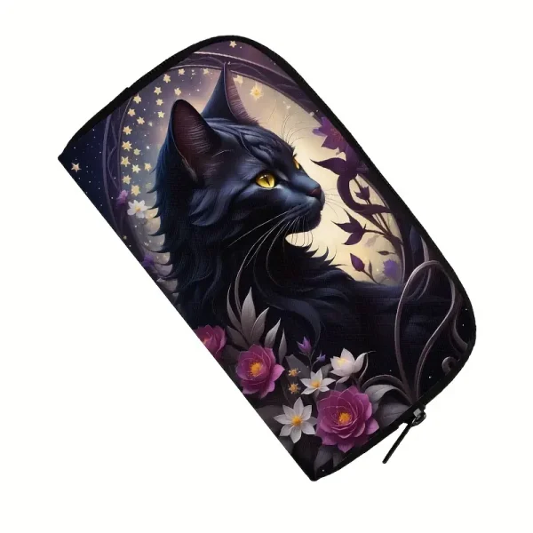 Black Cat Moon Wallet (CW6)