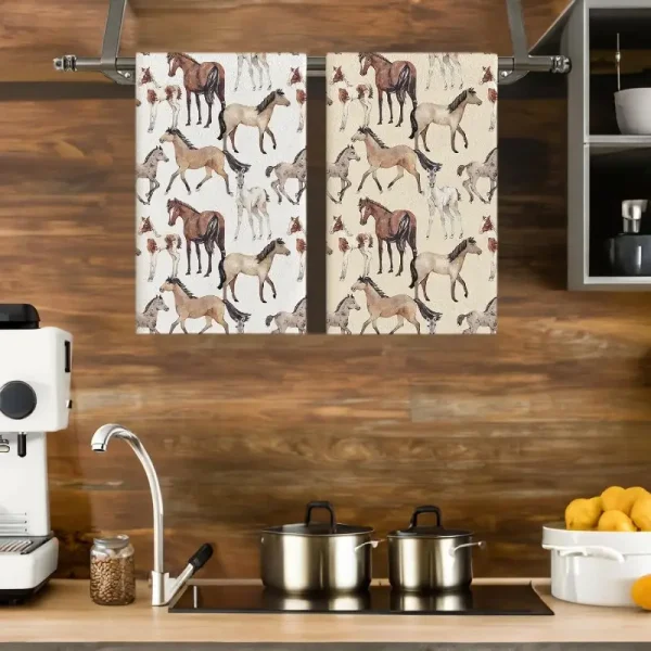 Horse Kitchen Towel (CTOW3) - Image 2