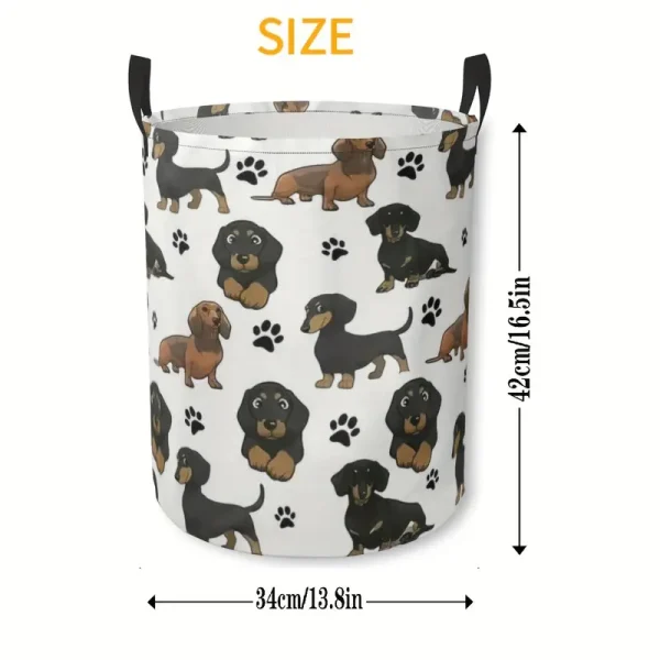 Dog Print Storage Basket 7 (DSB1) - Image 2