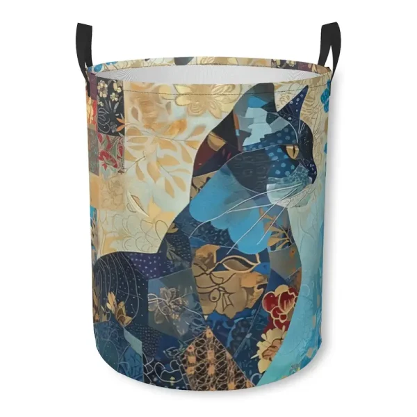 Cat Print Storage Basket 6 (CSB2)