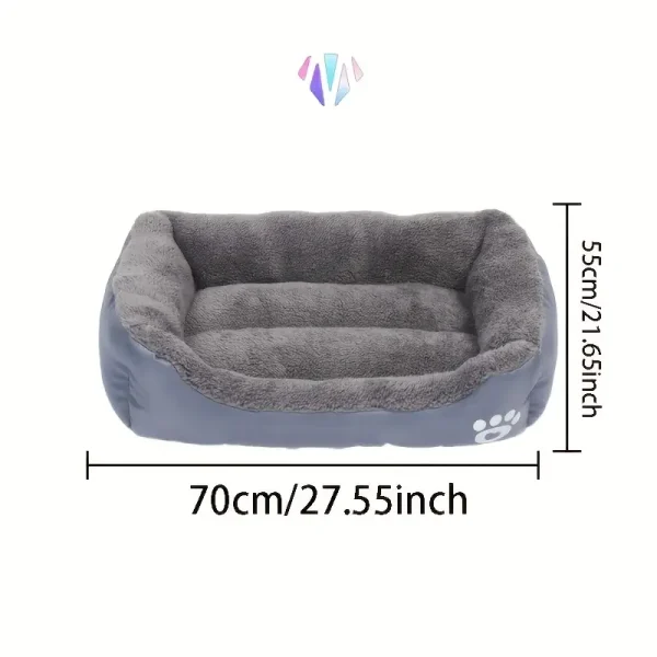 Dog Cat Rectangle Bed Large (DCB16) - Image 3