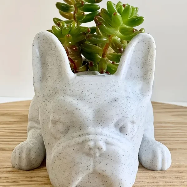 Small French Bulldog Plant Holder (FBP1) - Image 2