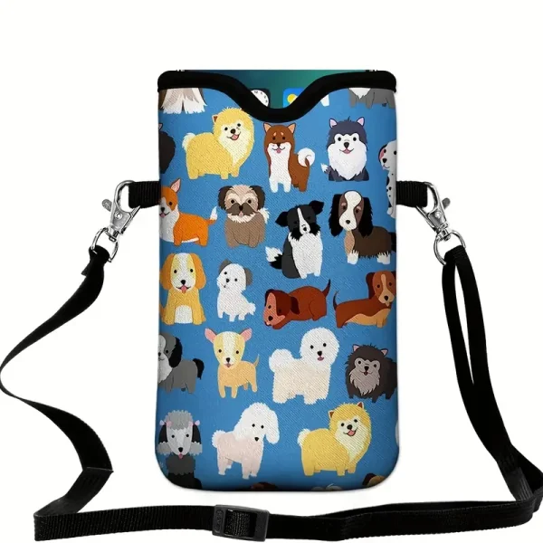 Crossbody Mobile Phone Bag - Dogs (CMP5)