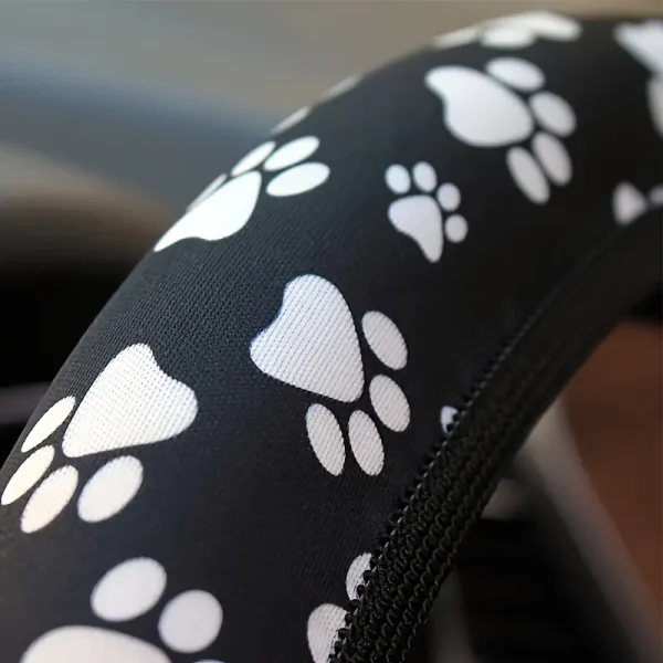 Steering Wheel Cover Paw Print (SWC2) - Image 2