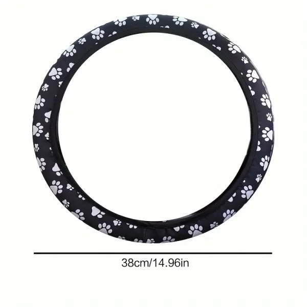 Steering Wheel Cover Paw Print (SWC2) - Image 3